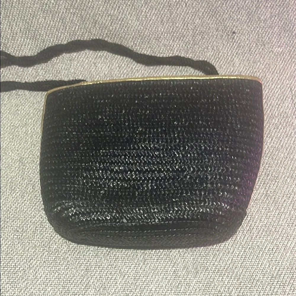 Worthington Black and Gold Geometric Shoulder Bag - Picture 8 of 14